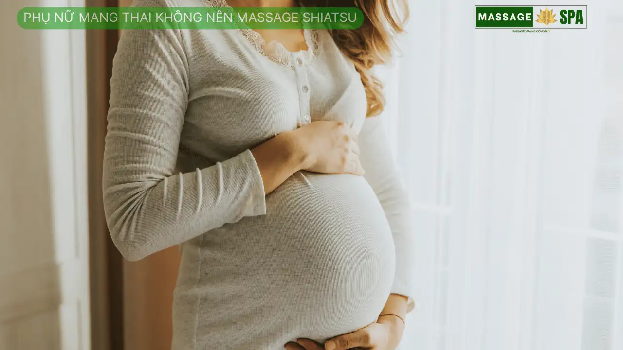 Phụ nữ mang thai không nên massage Shiatsu Phụ nữ mang thai không nên massage Shiatsu